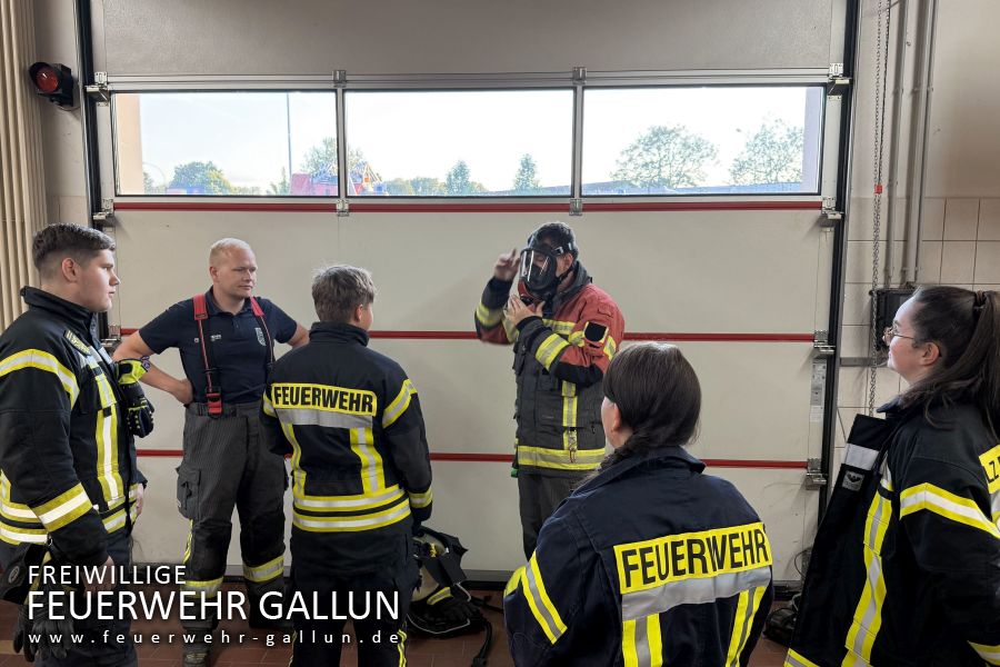 Ausbildung mit der Feuerwehr Mittenwalde
